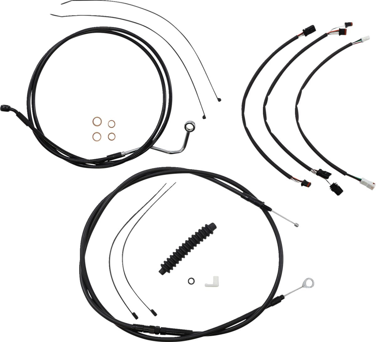 Wire- og slangesett til Harley-Davidson — Magnum Shielding 486982