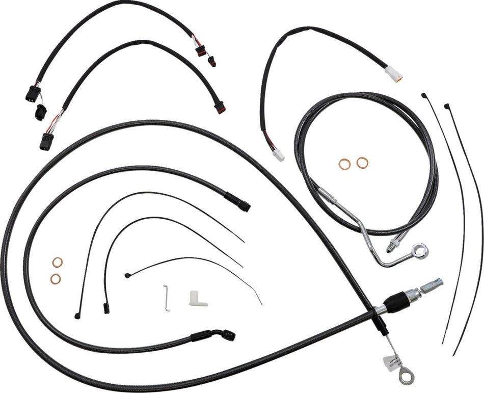 Wire- og slangesett til Harley-Davidson FLHR 1750 ABS — Magnum Shielding 4871152