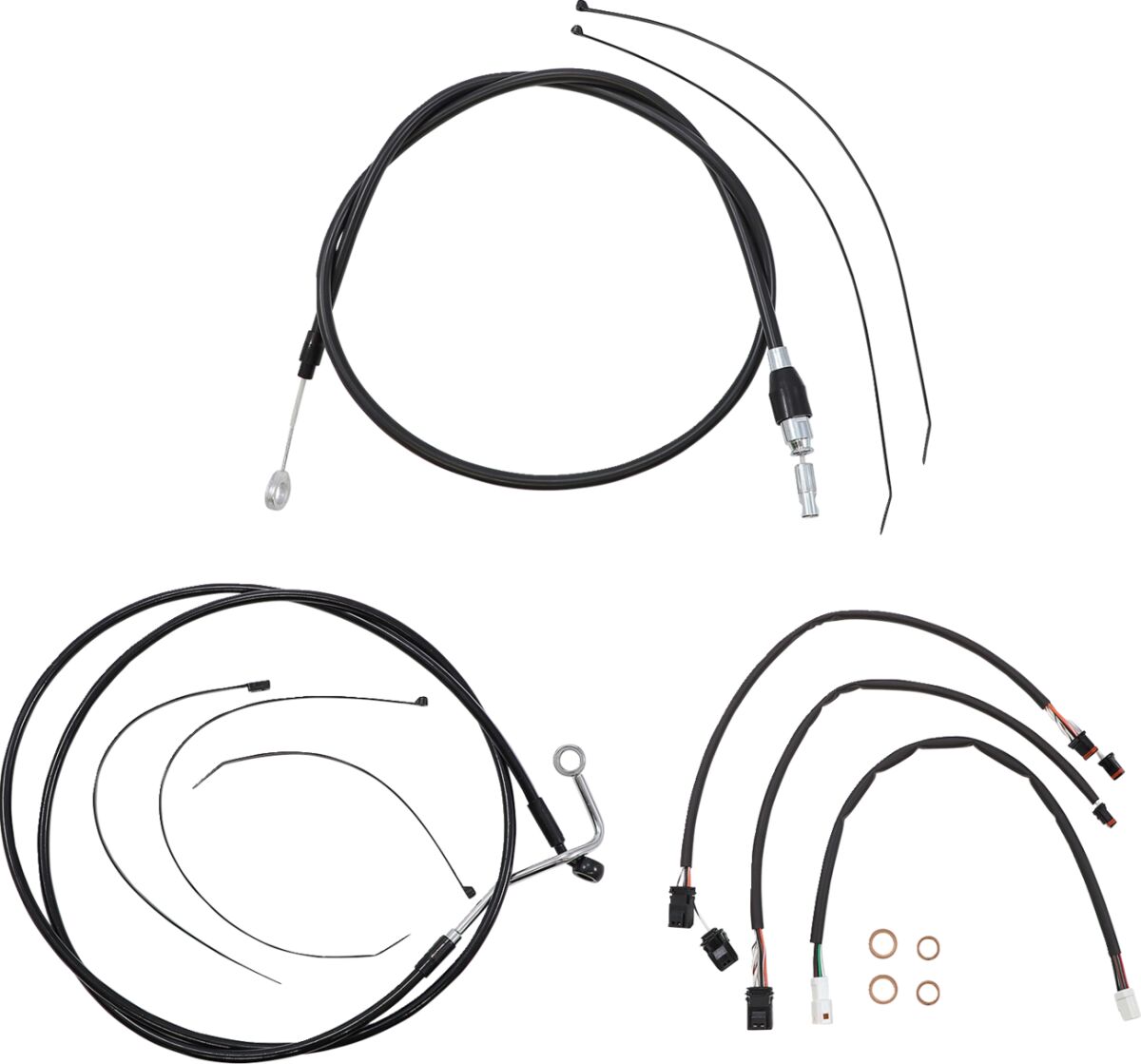 Wire- og slangesett til Harley-Davidson — Magnum Shielding 4861142