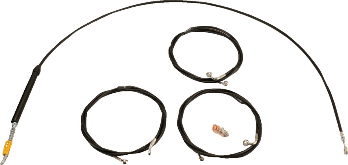 Wire- og slangesett til Harley-Davidson — La Choppers LA-8059KT-19B