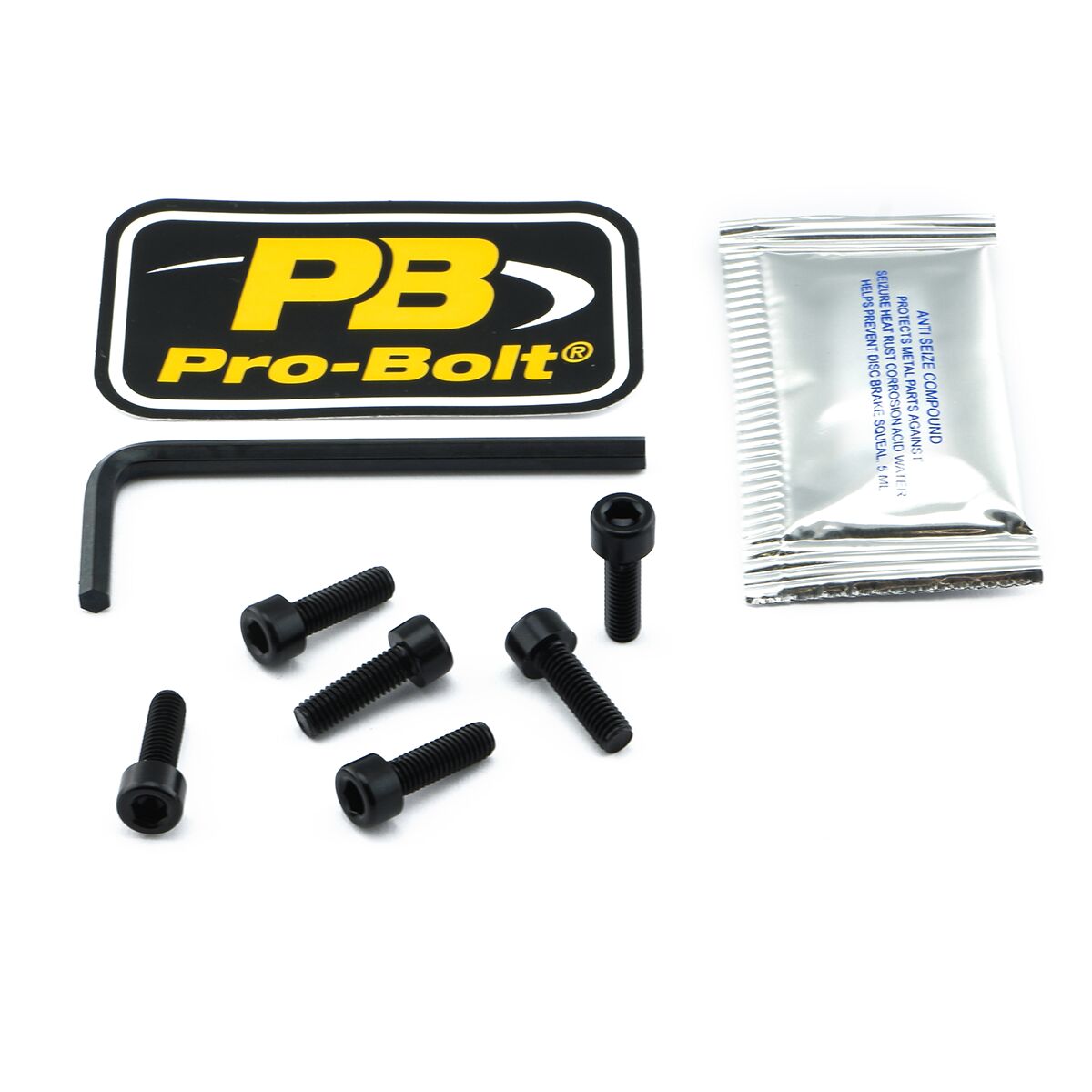 Tankfeste og deler til Kawasaki EX 250 R — Pro Bolt TKA055BK