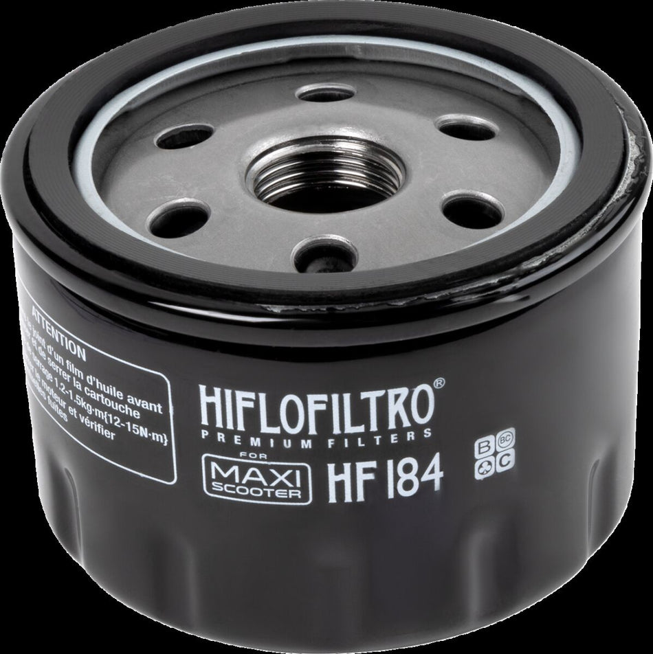 Oljefiltre — Hiflofiltro HF184