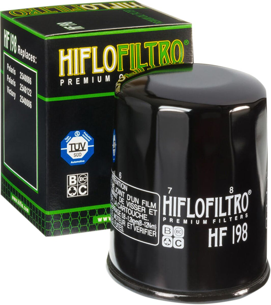Oljefiltre — Hiflofiltro HF198