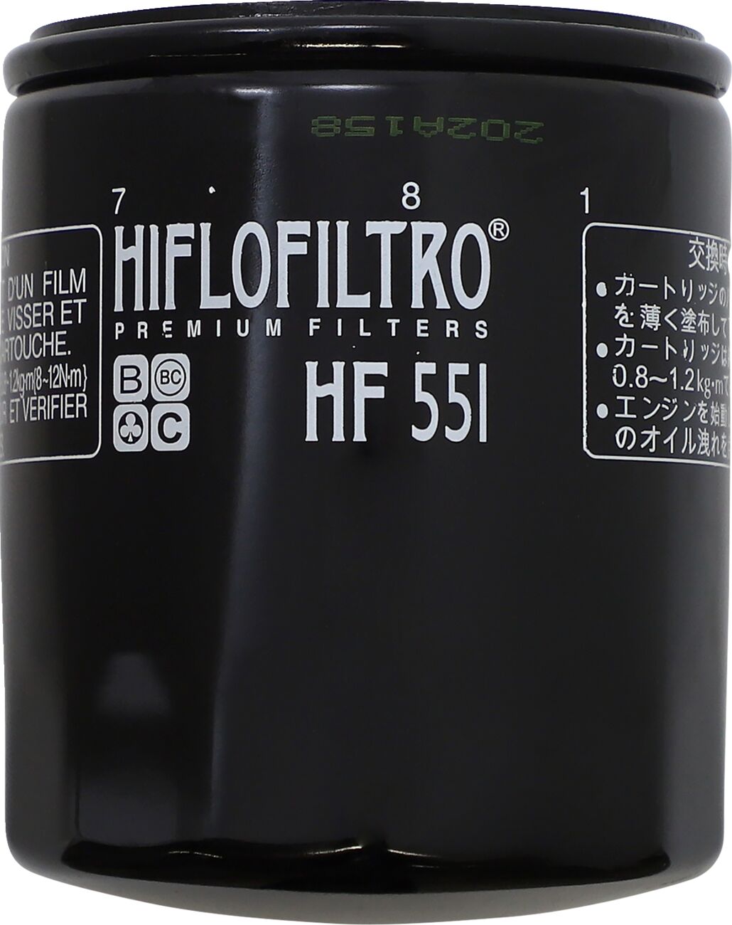 Oljefiltre — Hiflofiltro HF551