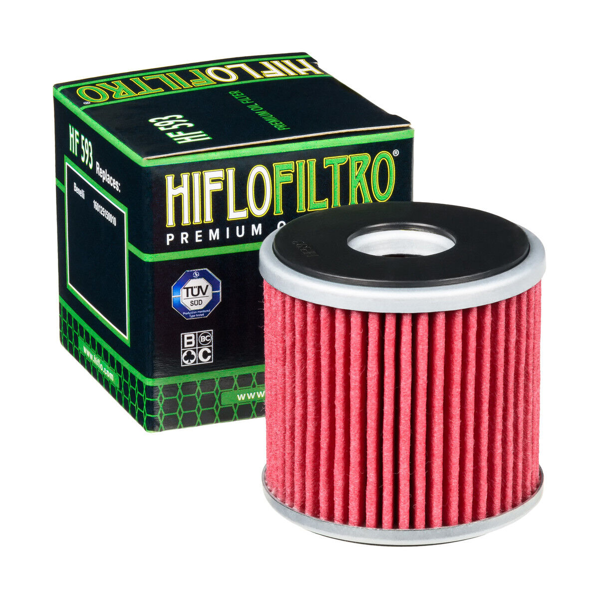 Oljefiltre til Benelli — Hiflofiltro HF593