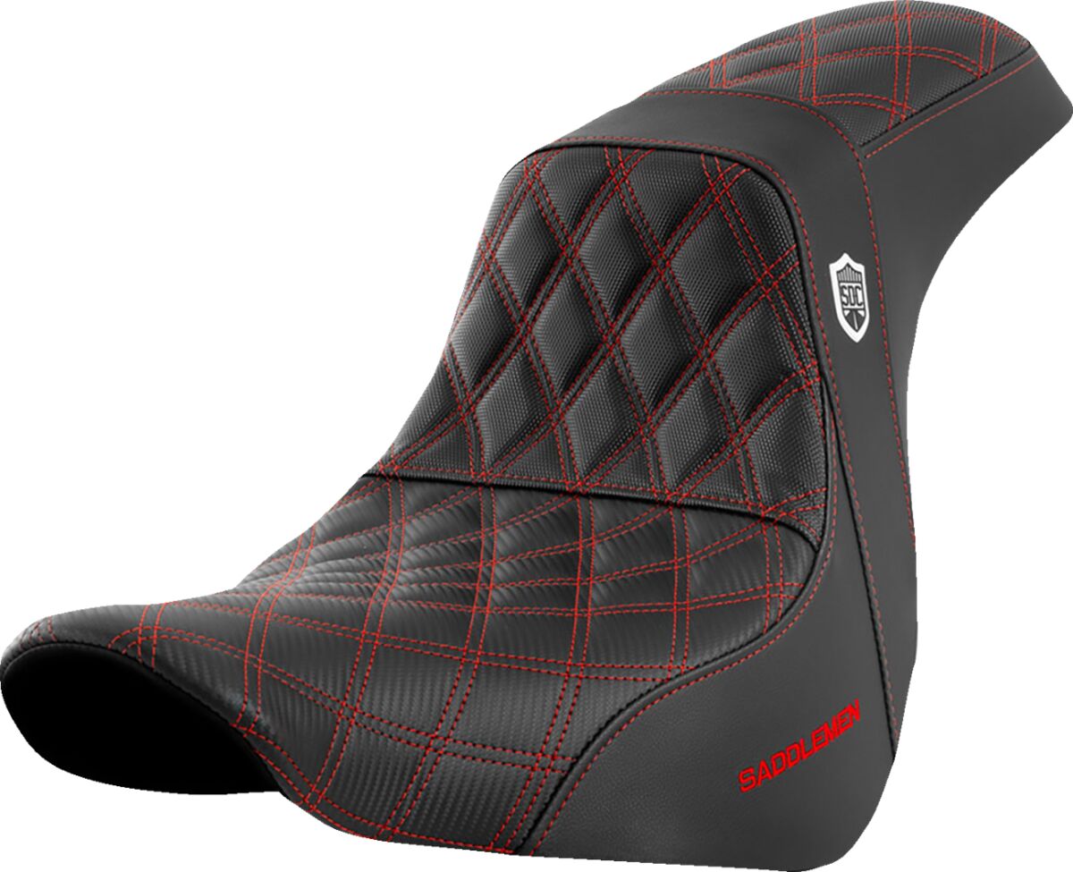 Seter Harley softail til Harley-Davidson — Saddlemen SC81829RED