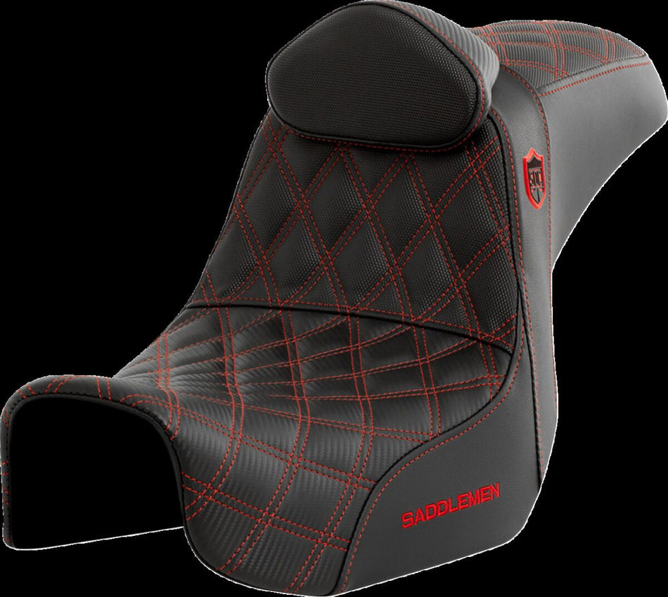 Seter Harley Dyna til Harley-Davidson — Saddlemen SC80604REDRT