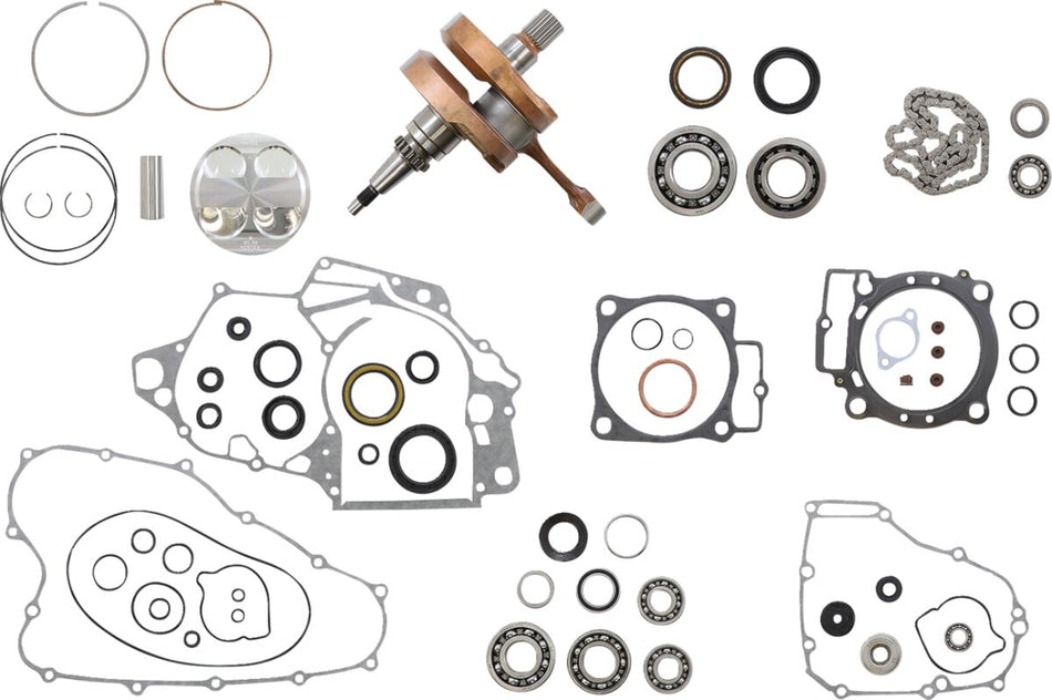 Overhalingssett motor til Honda CRF 450 R — Vertex WR101-150