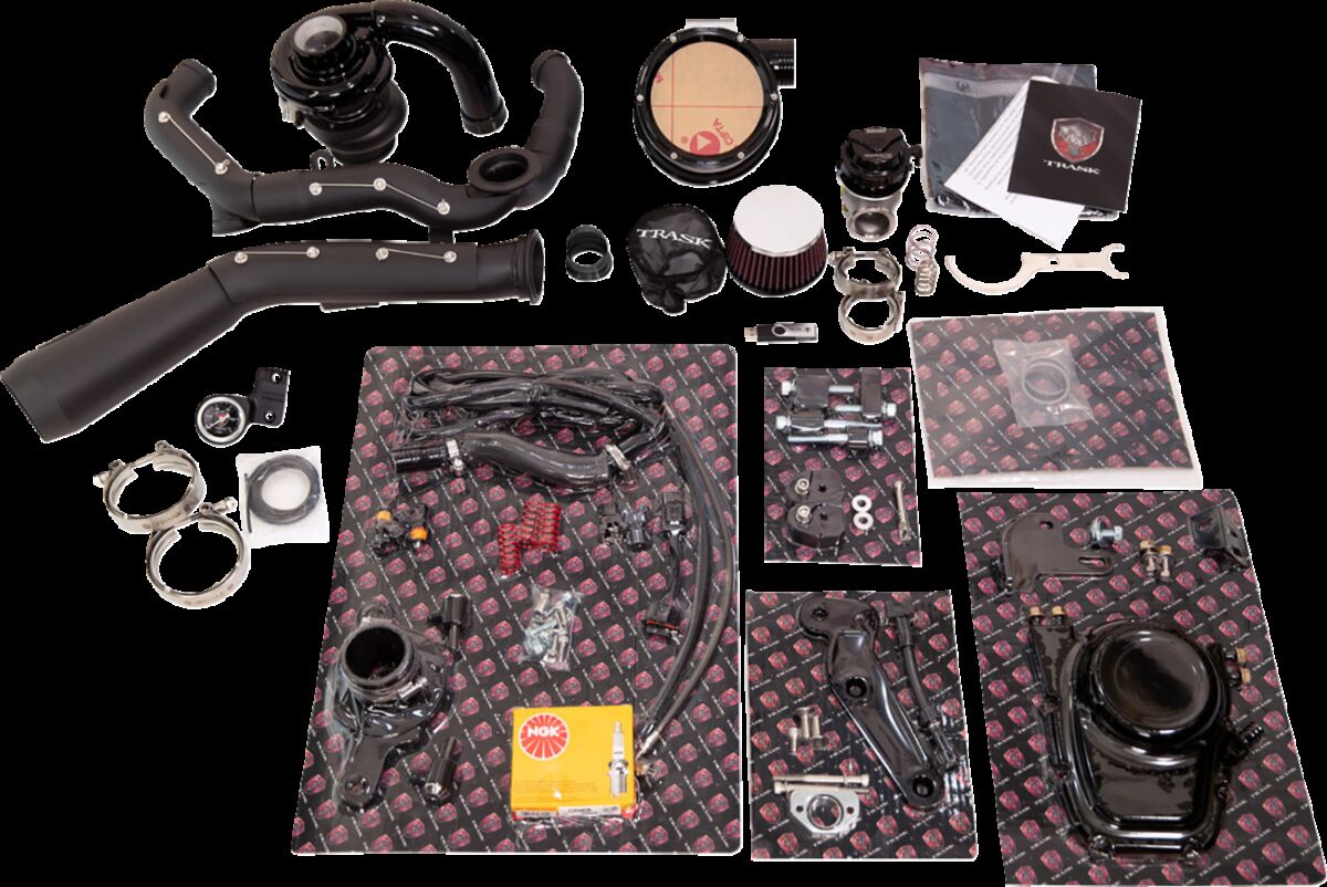 Effektsett motor til Harley-Davidson — Trask TM-7600-BK