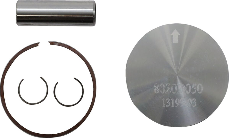 Stempel- og ringsett til Honda CR 125 R — Wossner 8020D050