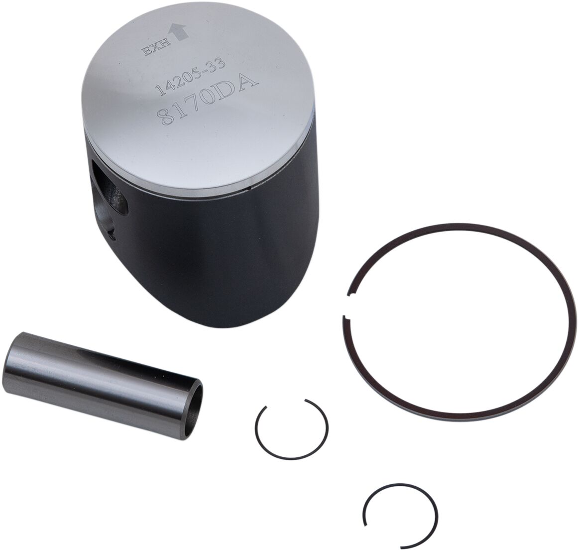 Stempel- og ringsett til Honda CR 125 R — Wossner 8170DA