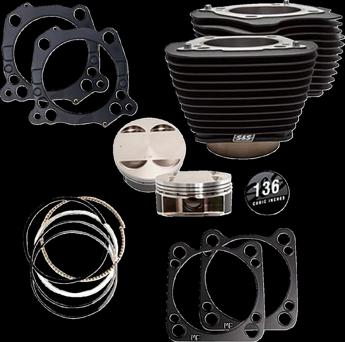 Sylindre og deler til Harley-Davidson — S&S Cycle 910-0849