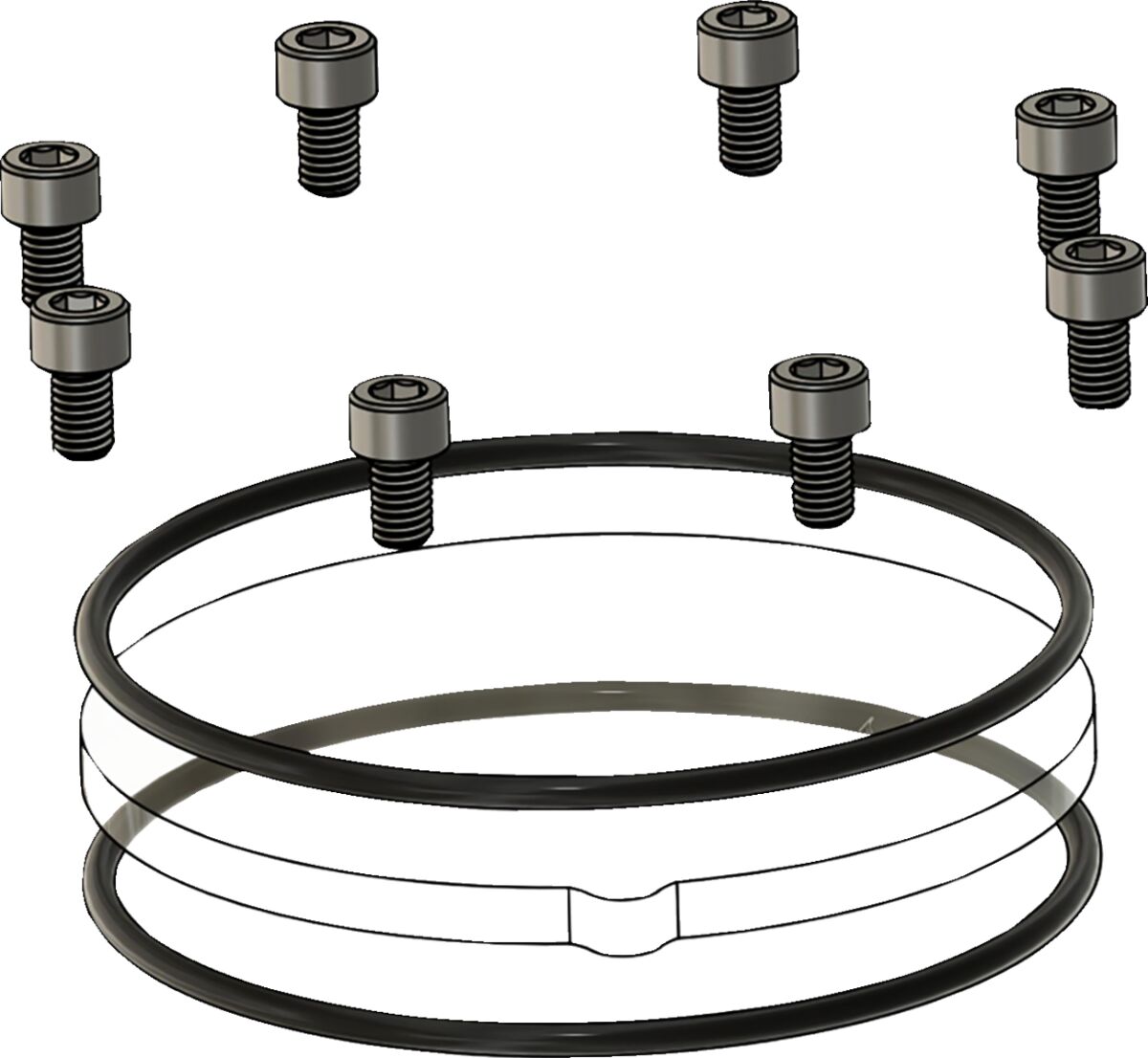 Motordeksler til Harley-Davidson — Trask TM-018-RK