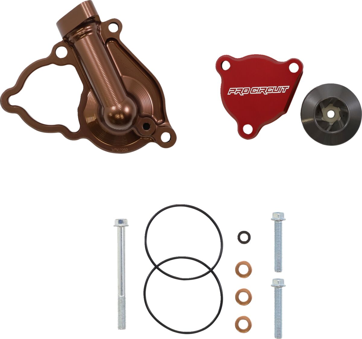 Motordeksler til Kawasaki KX 250 — Pro Circuit WPK21250