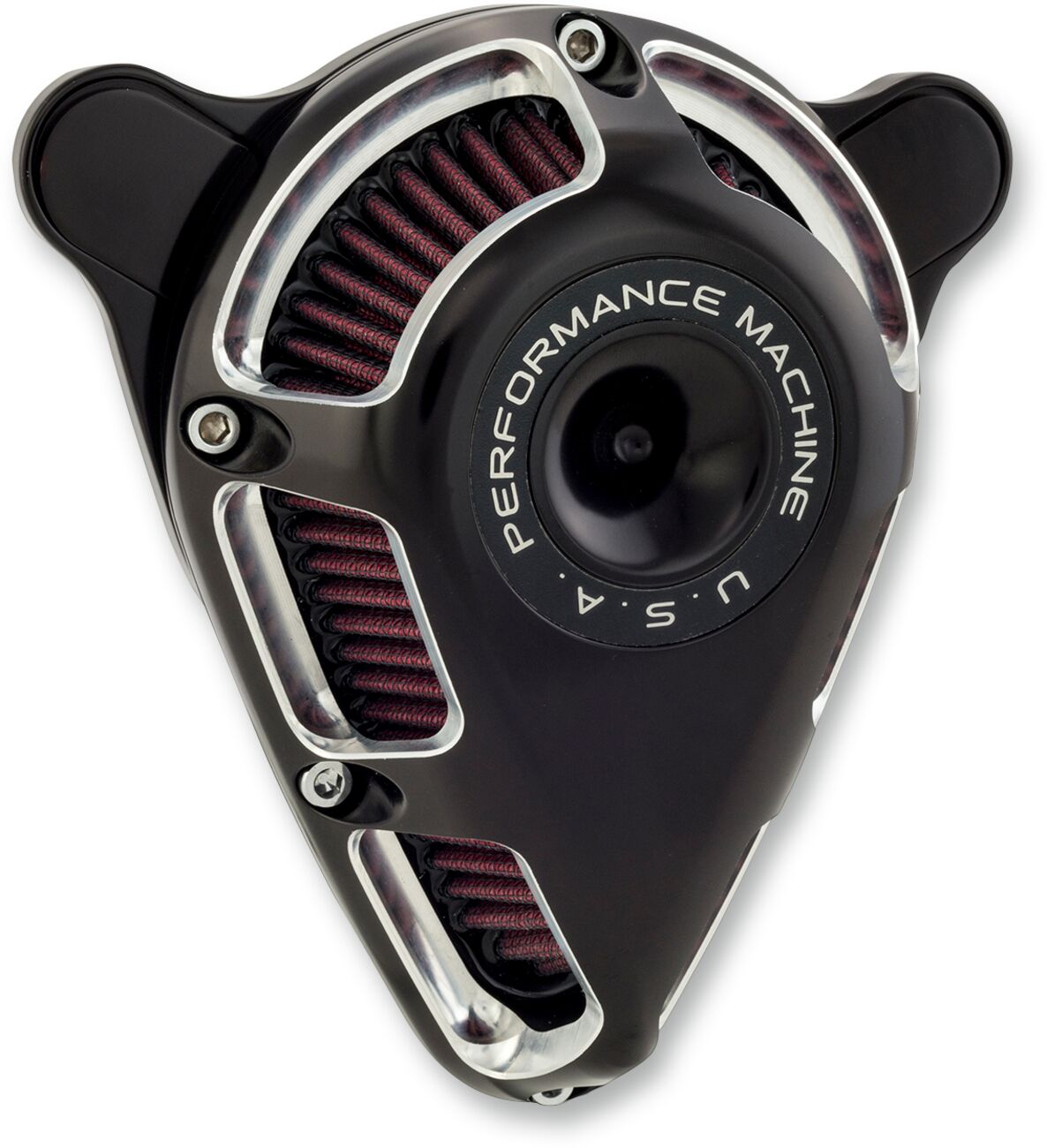 Luftfilterhus og deler til Harley-Davidson — Performance Machine (Pm) 0206-2114-BM