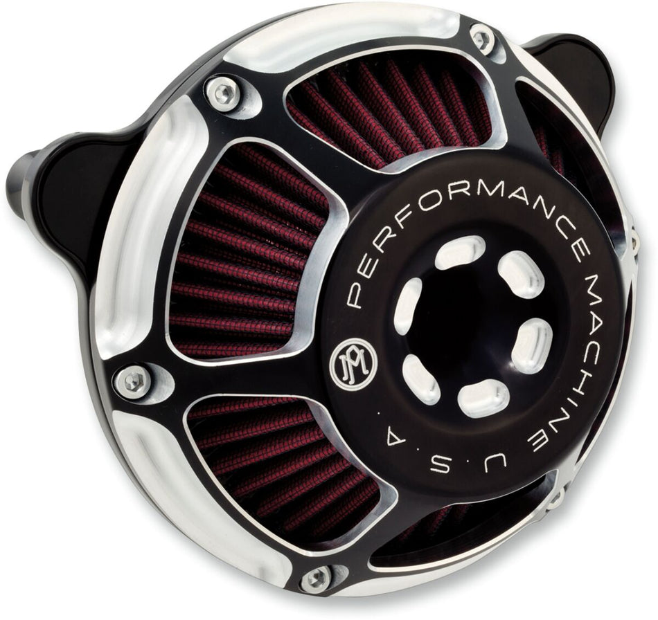 Luftfilterhus og deler til Indian — Performance Machine (Pm) 0206-2124-BM