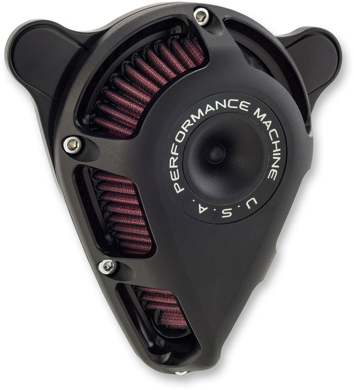 Luftfilterhus og deler til Harley-Davidson — Performance Machine (Pm) 0206-2140-SMB