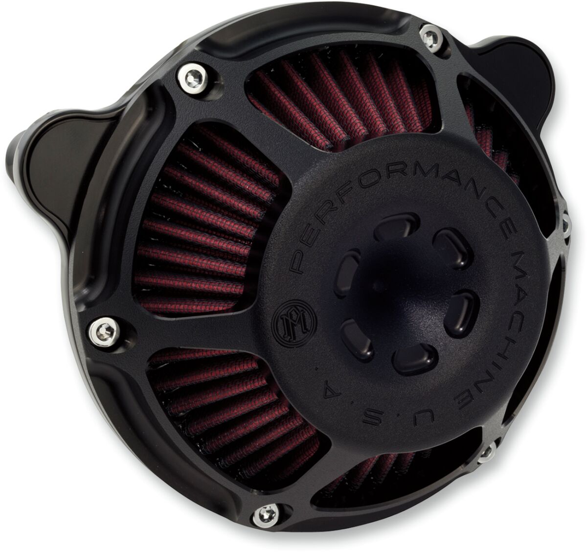 Luftfilterhus og deler til Harley-Davidson — Performance Machine (Pm) 0206-2141-SMB