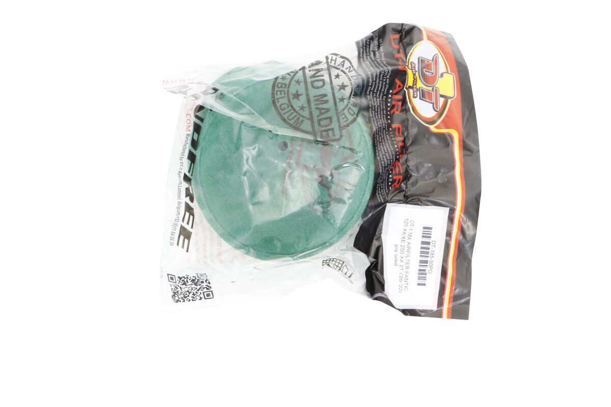 Luftfiltre til Fantic XE 125 — Dt-1 Racing Europe DT-185-50PO