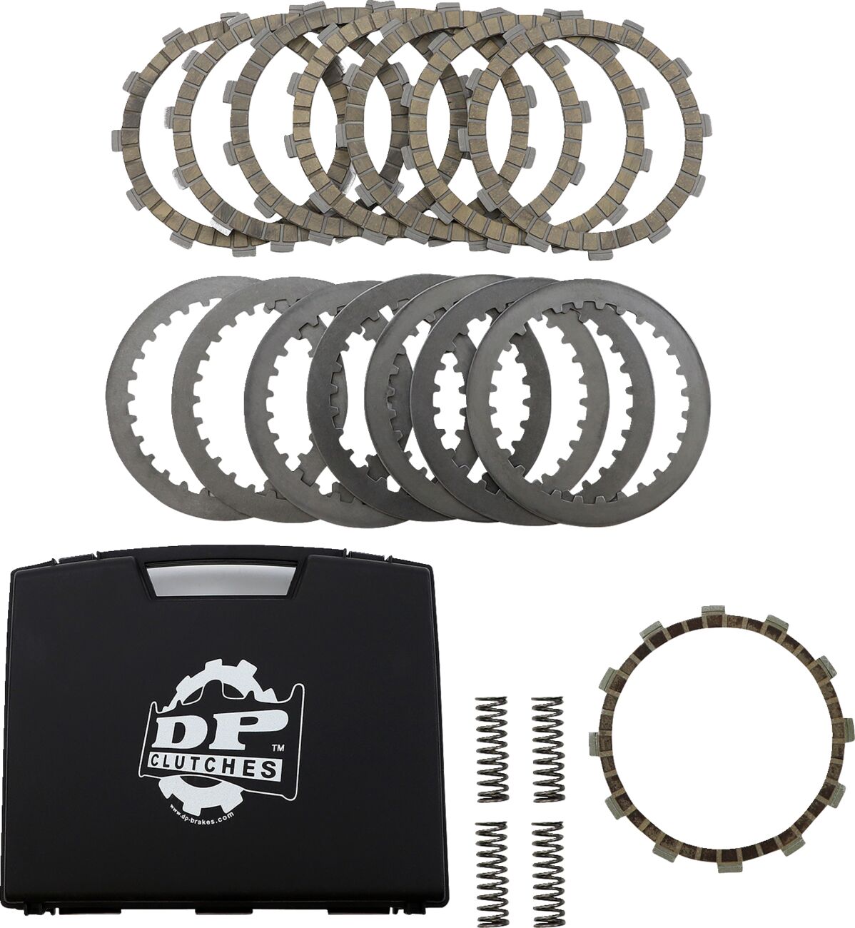 Clutchplater og fjærer til Honda CRF 450 R — Dp Brakes DPK262