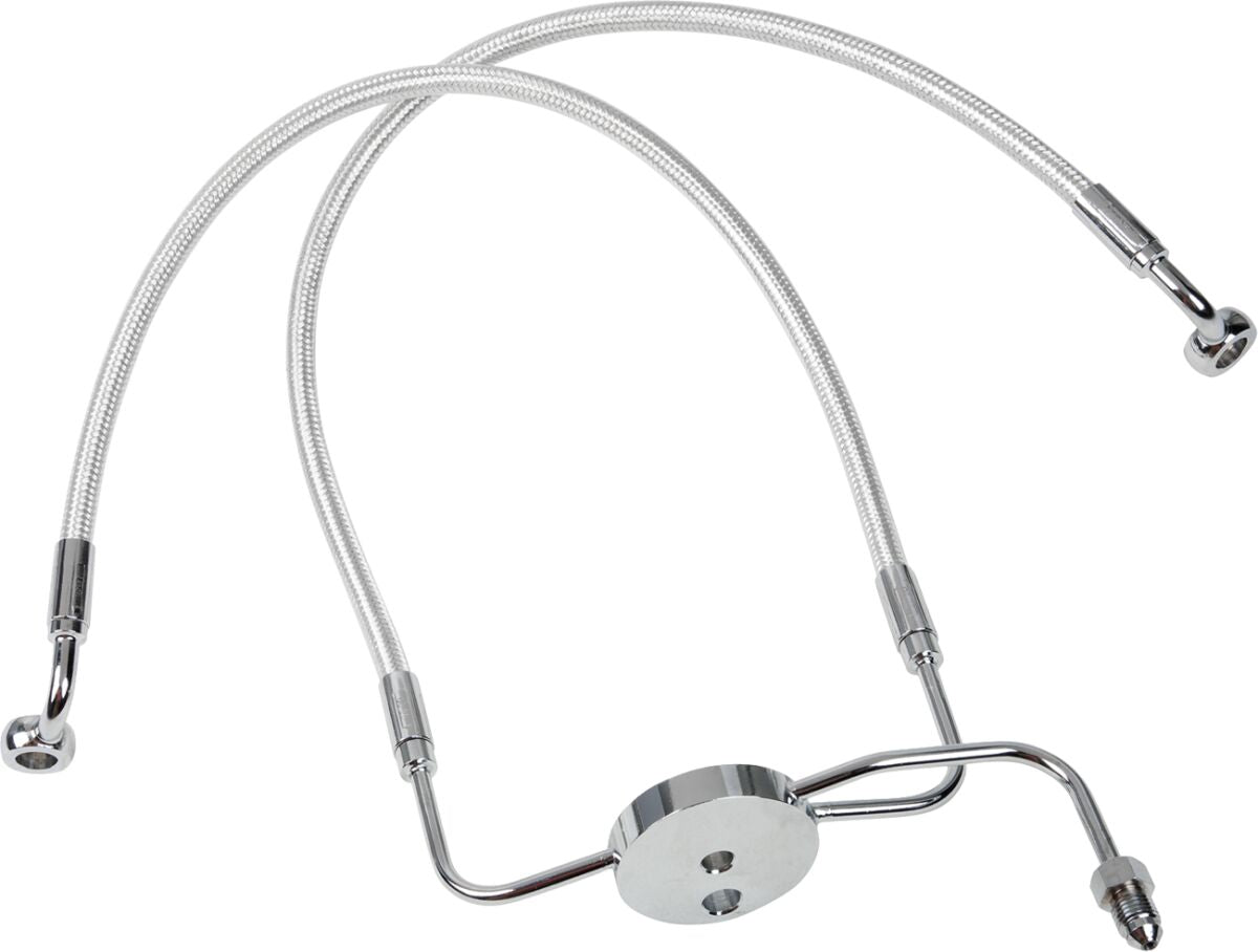 Bremseslanger stål, foran til Harley-Davidson — Magnum Shielding 37004