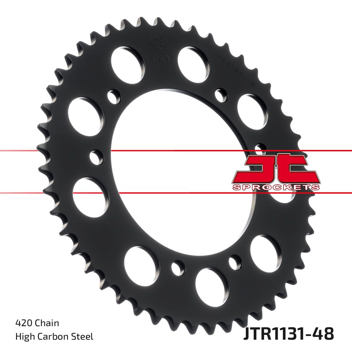 Bakdrev stål 420, 48T — JT Sprockets JTR1131.48