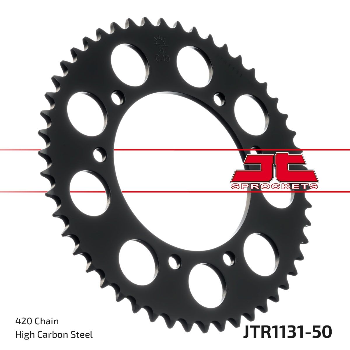 Bakdrev stål 420, 50T — JT Sprockets JTR1131.50