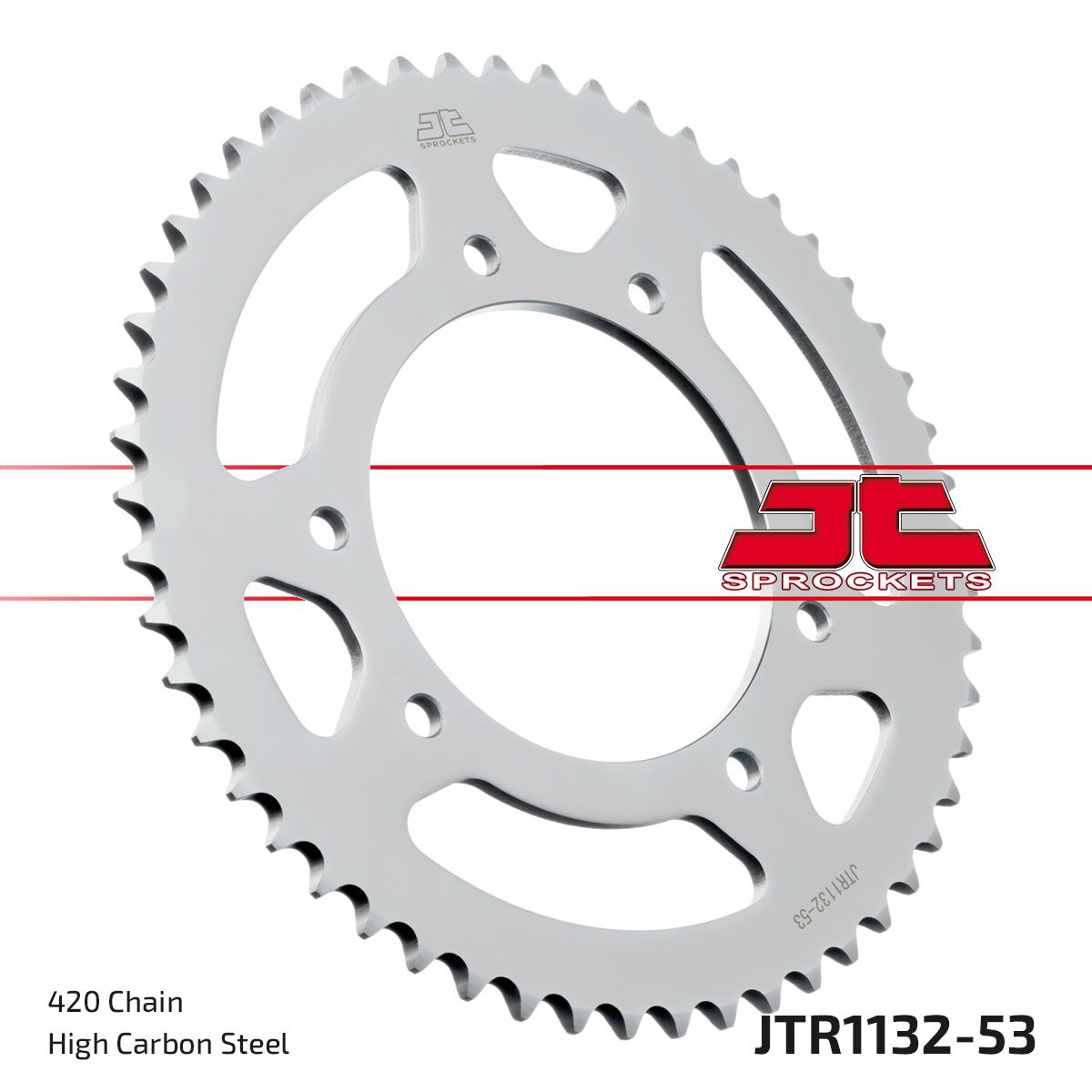 Bakdrev stål 420, 53T — JT Sprockets JTR1132.53