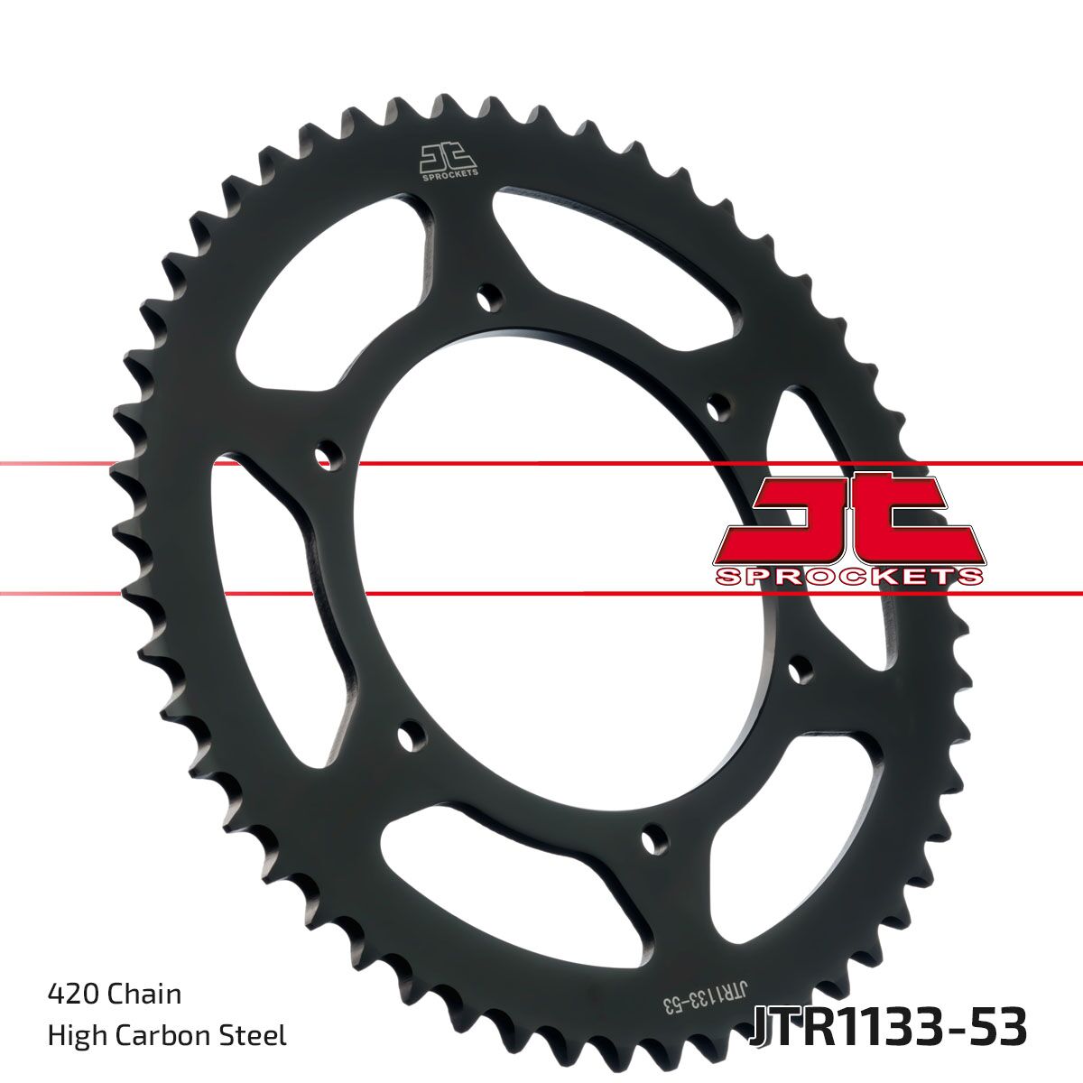 Bakdrev stål 420, 53T — JT Sprockets JTR1133.53