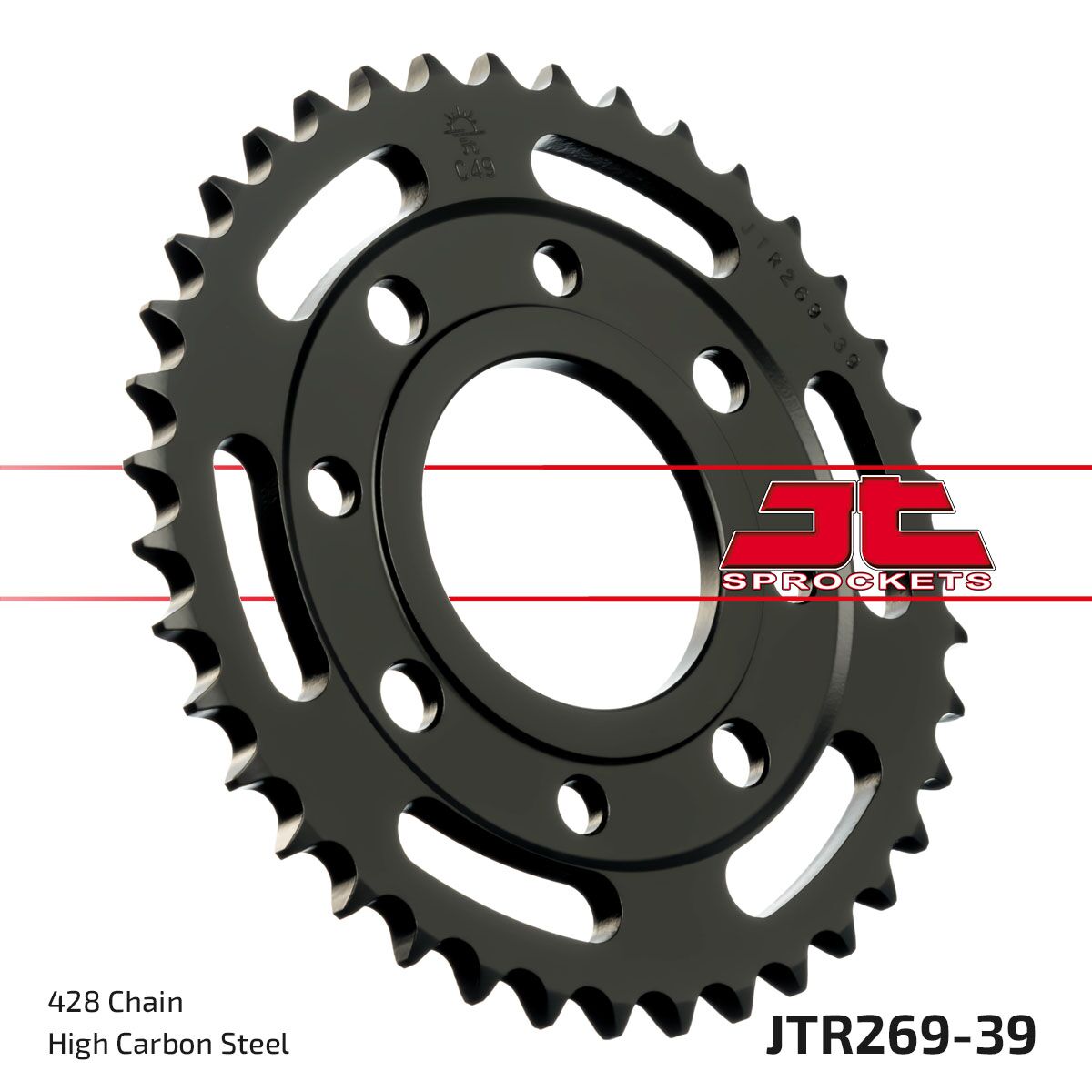 Bakdrev stål 428, 39T — JT Sprockets JTR269.39