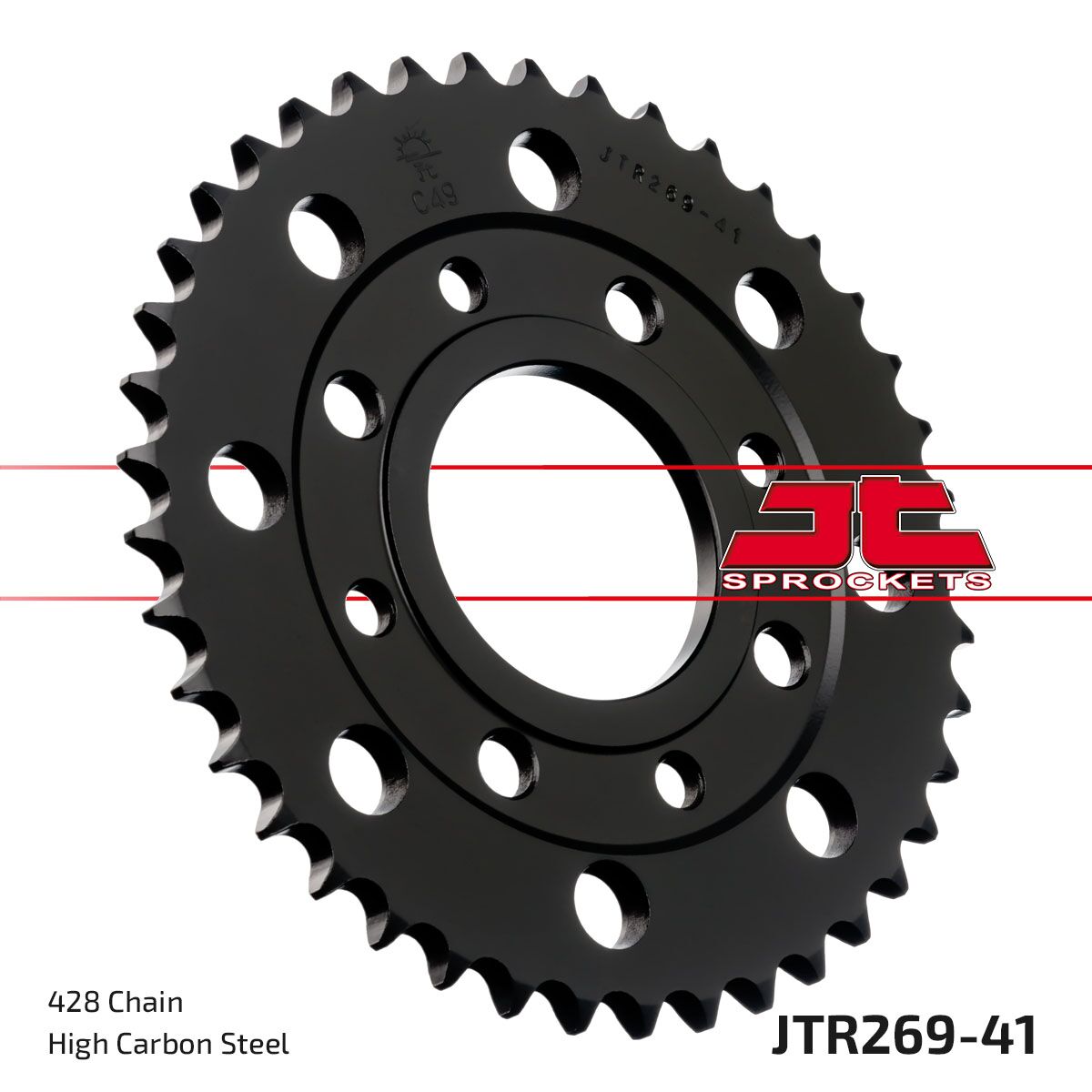 Bakdrev stål 428, 41T — JT Sprockets JTR269.41