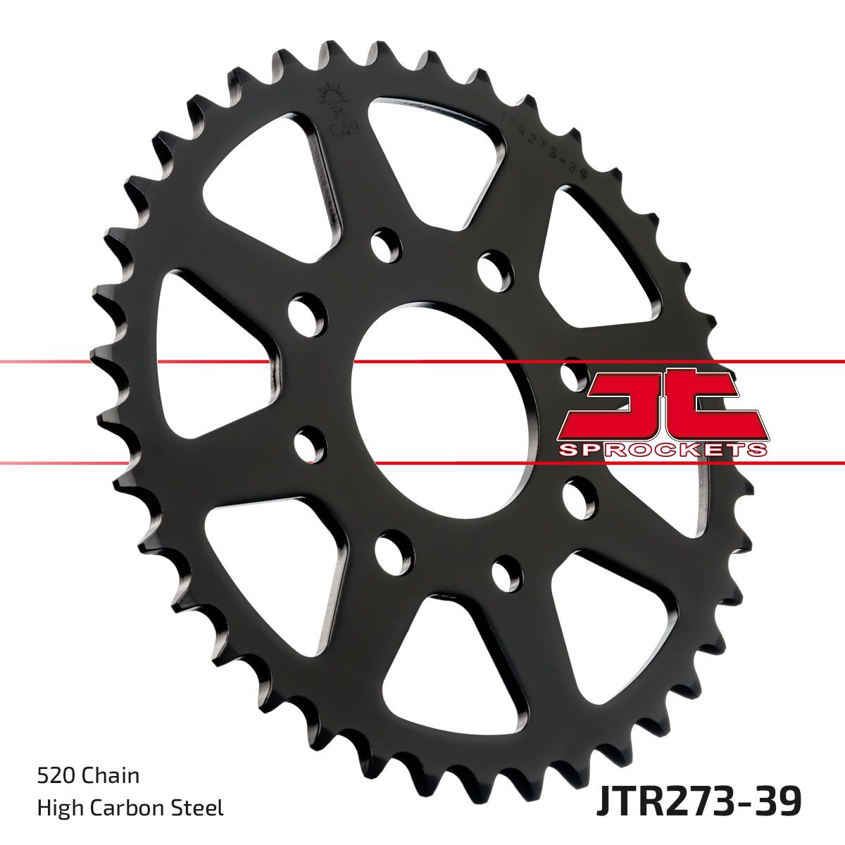Bakdrev stål 520, 39T — JT Sprockets JTR273.39