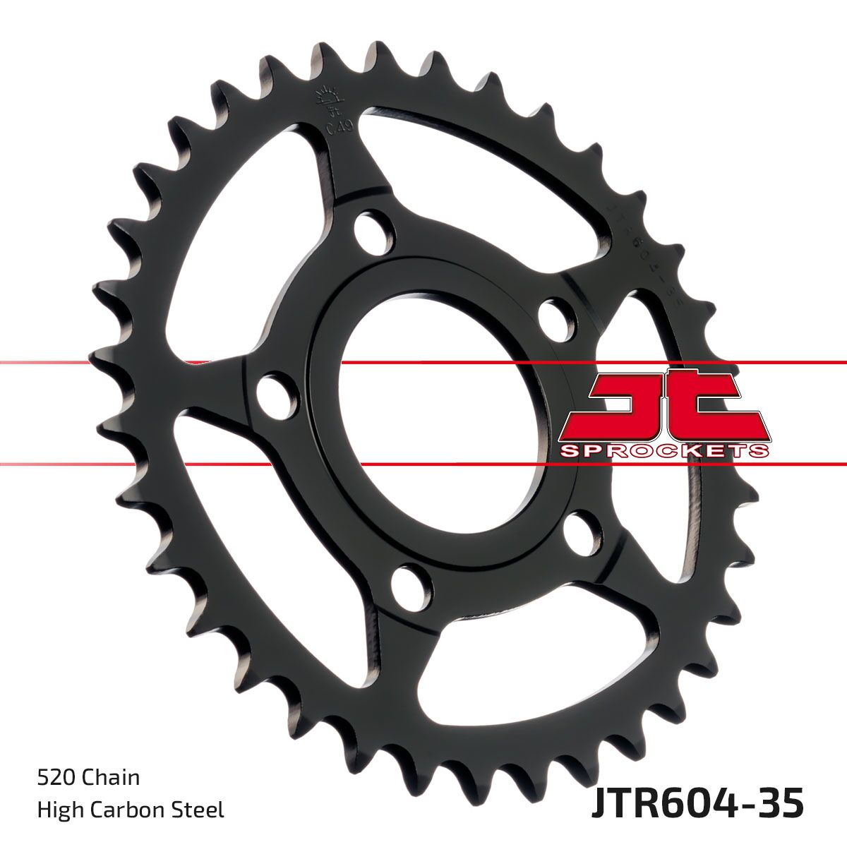 Bakdrev stål 520, 35T — JT Sprockets JTR604.35
