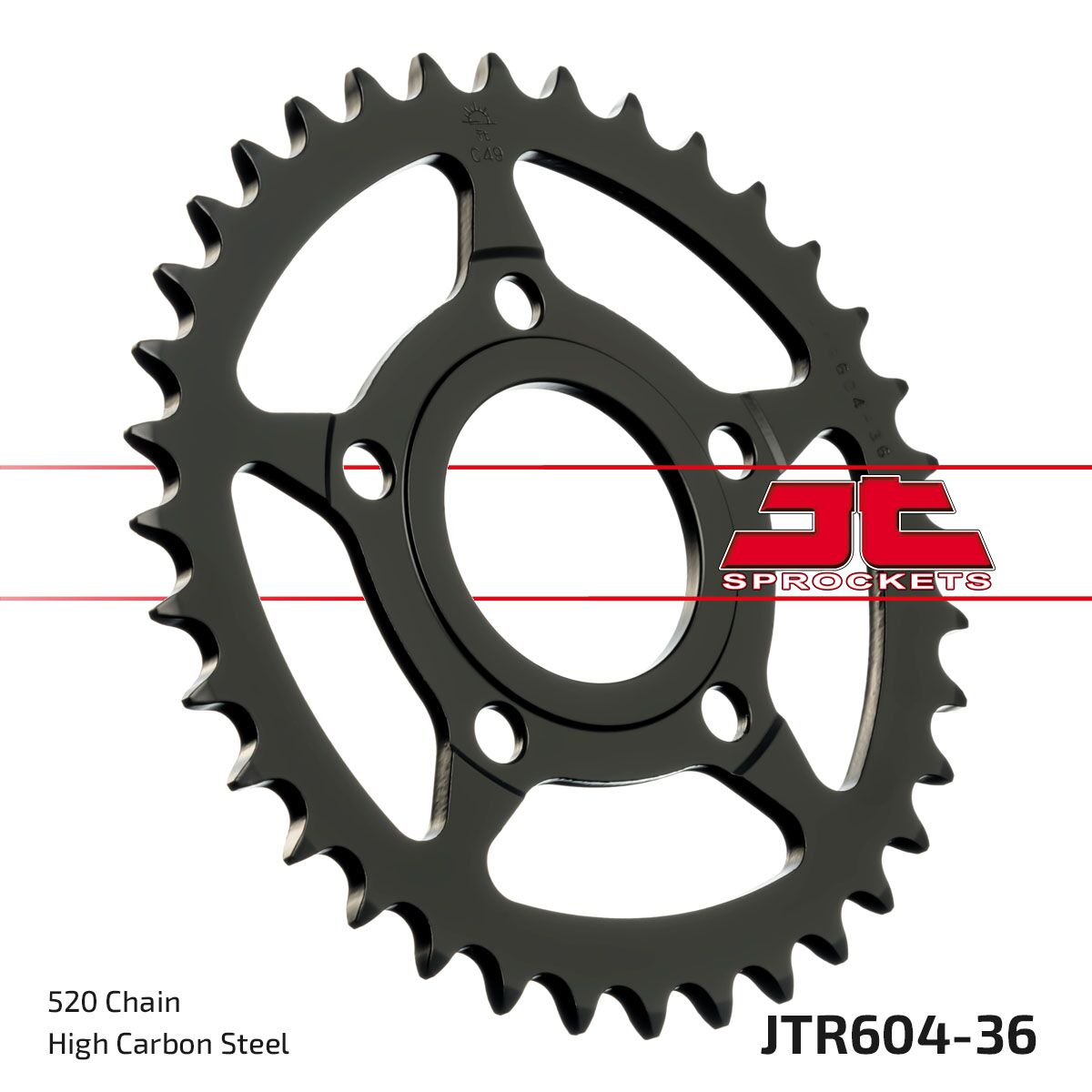 Bakdrev stål 520, 36T — JT Sprockets JTR604.36