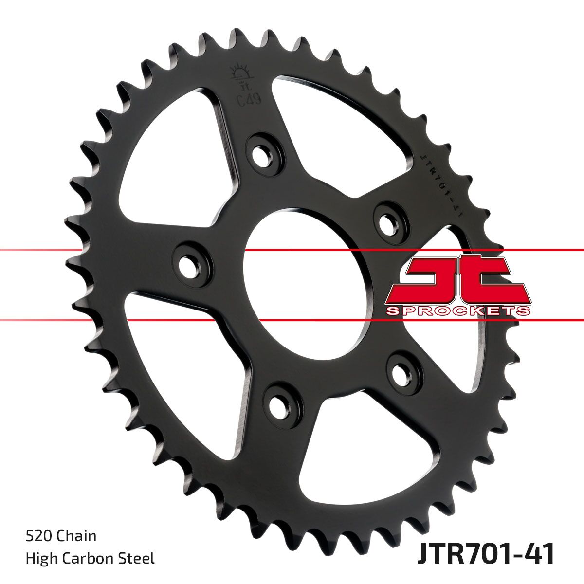 Bakdrev stål 520, 41T — JT Sprockets JTR701.41