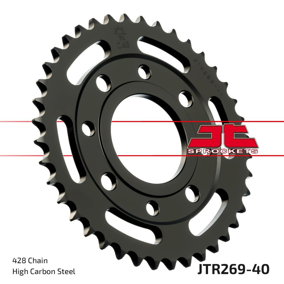 Bakdrev stål 428, 40T — JT Sprockets JTR269.40