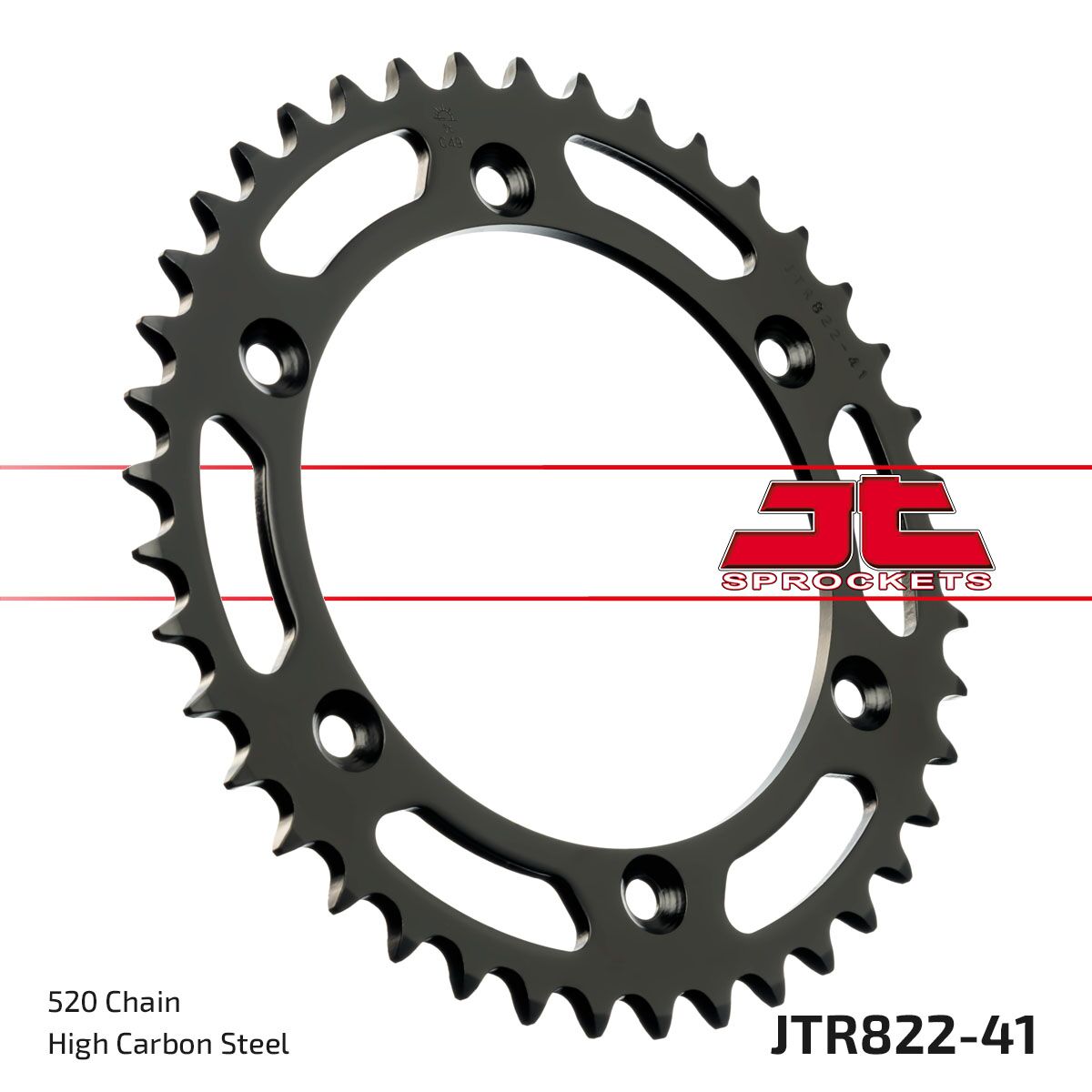 Bakdrev stål 520, 41T — JT Sprockets JTR822.41