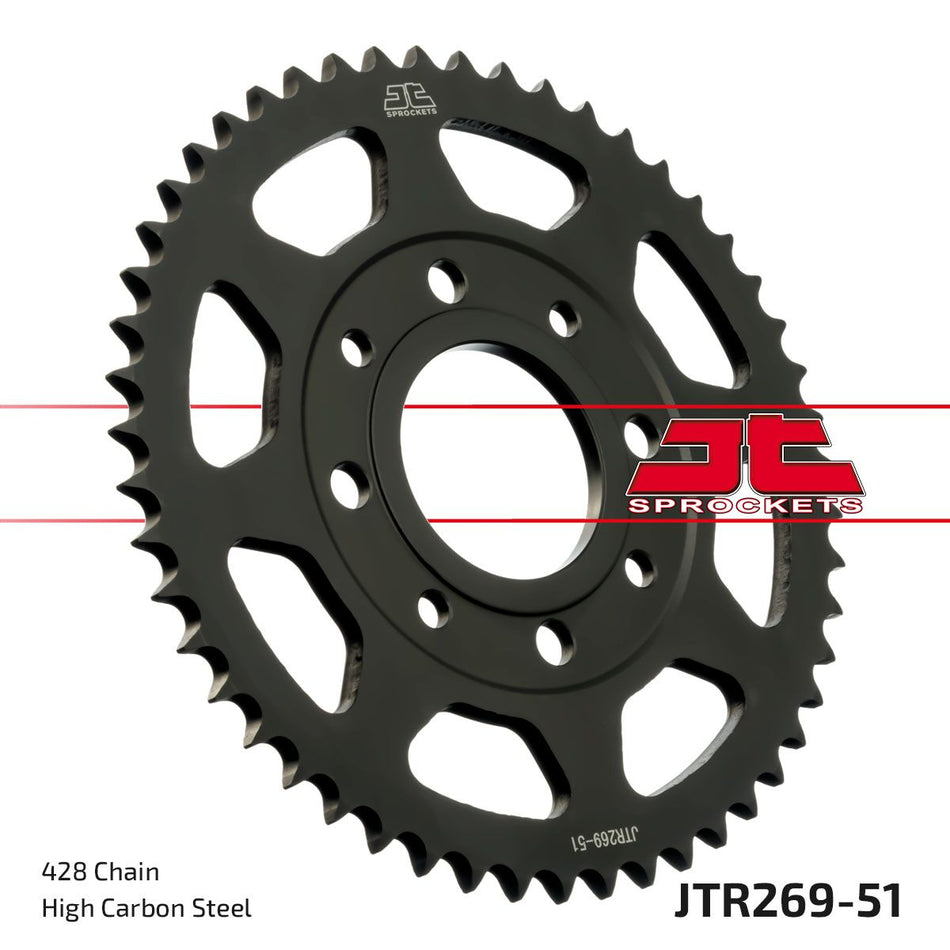 Bakdrev stål 428, 51T — JT Sprockets JTR269.51