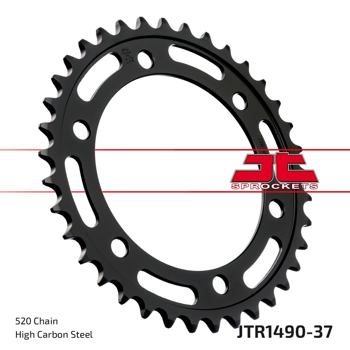 Bakdrev stål 520, 37T — JT Sprockets JTR1490.37
