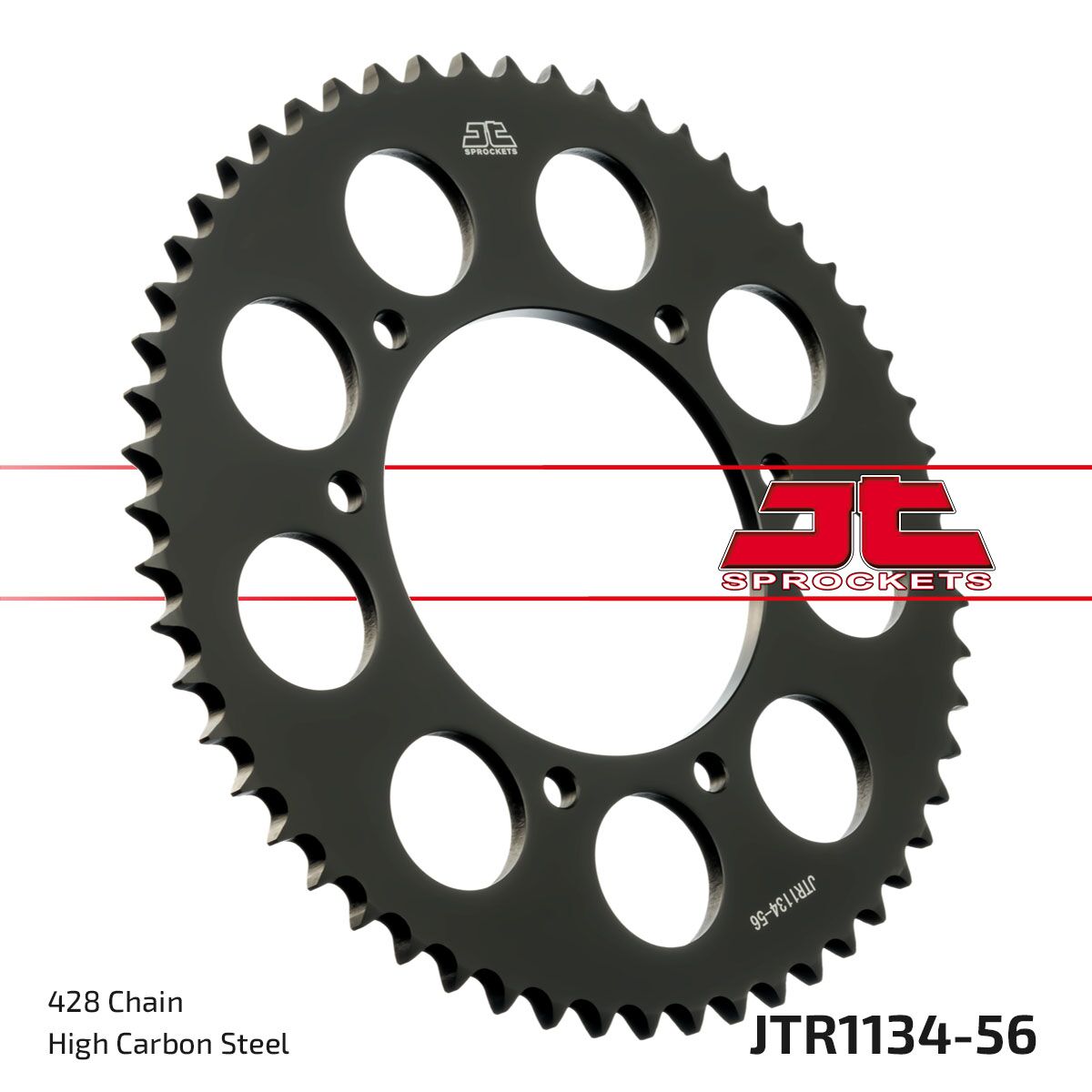 Bakdrev stål 428, 56T — JT Sprockets JTR1134.56
