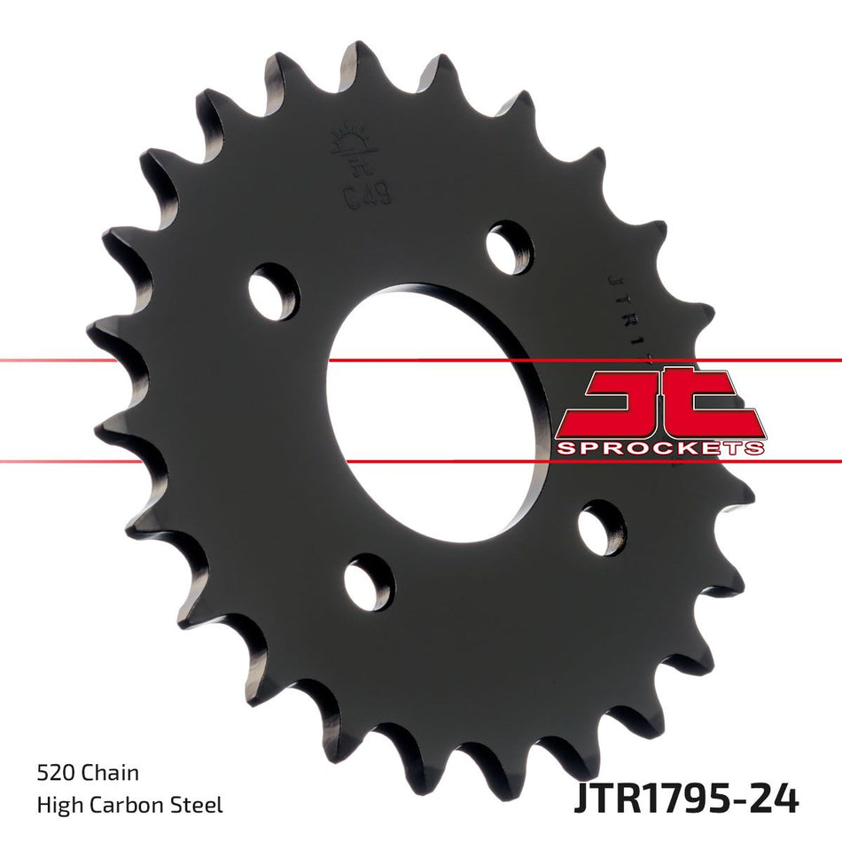Bakdrev stål 520, 24T — JT Sprockets JTR1795.24
