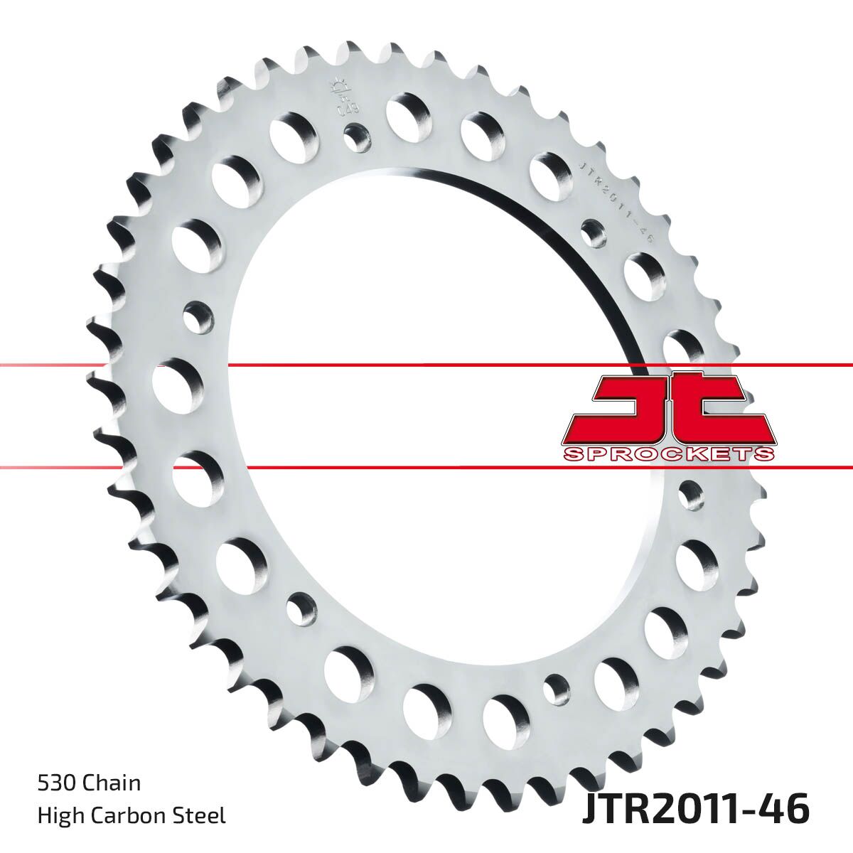 Bakdrev stål 530, 46T til Triumph — JT Sprockets JTR2011.46