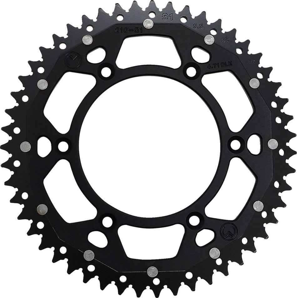 Bakdrev stål 520, 51T — Moose Offroad Hard-Parts 1210-210-51-10X