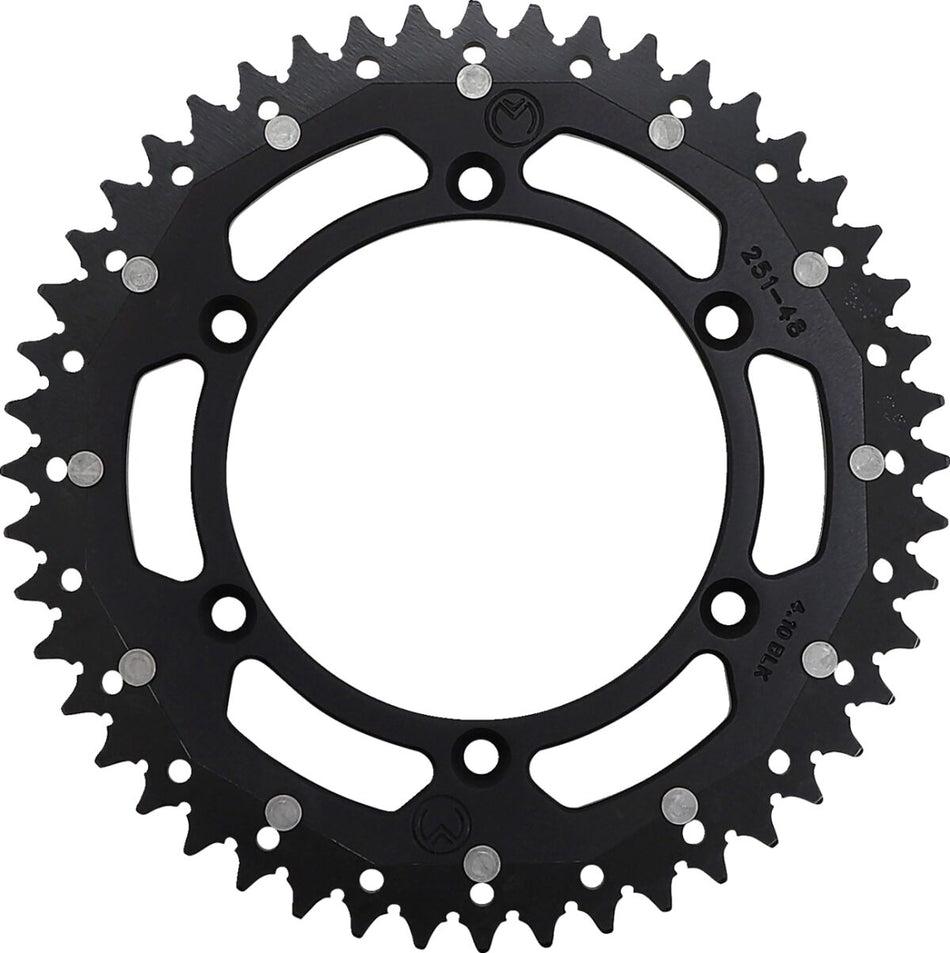 Bakdrev stål 520, 48T til Yamaha — Moose Offroad Hard-Parts 1210-251-48-10X