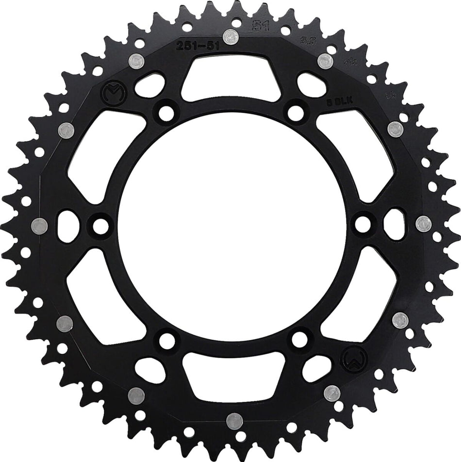 Bakdrev stål 520, 51T — Moose Offroad Hard-Parts 1210-251-51-10X