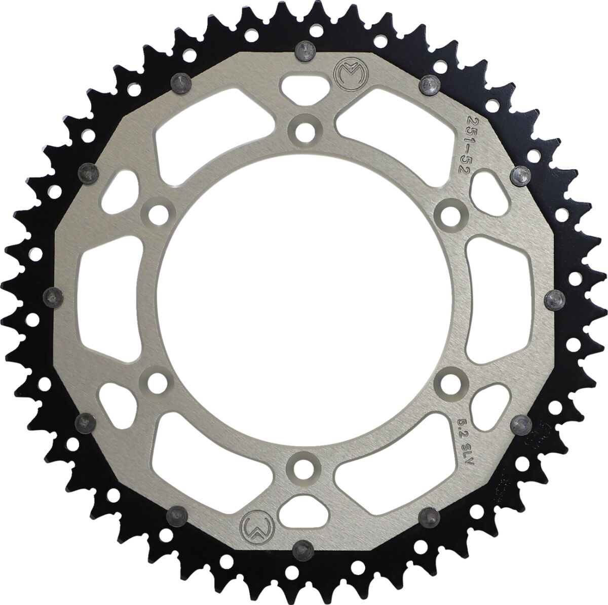 Bakdrev stål 520, 52T til Yamaha — Moose Offroad Hard-Parts 1210-251-52-11X