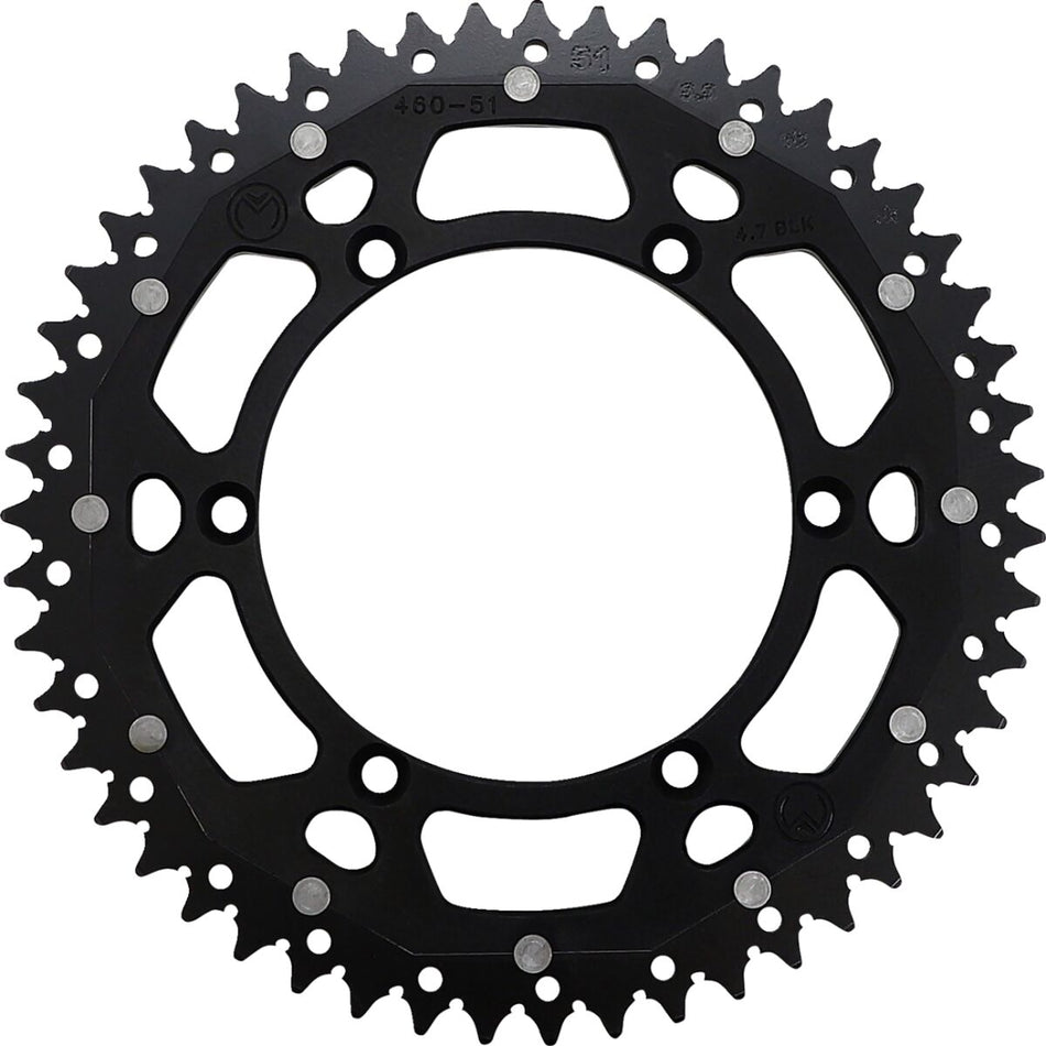 Bakdrev stål 520, 51T — Moose Offroad Hard-Parts 1210-460-51-10X