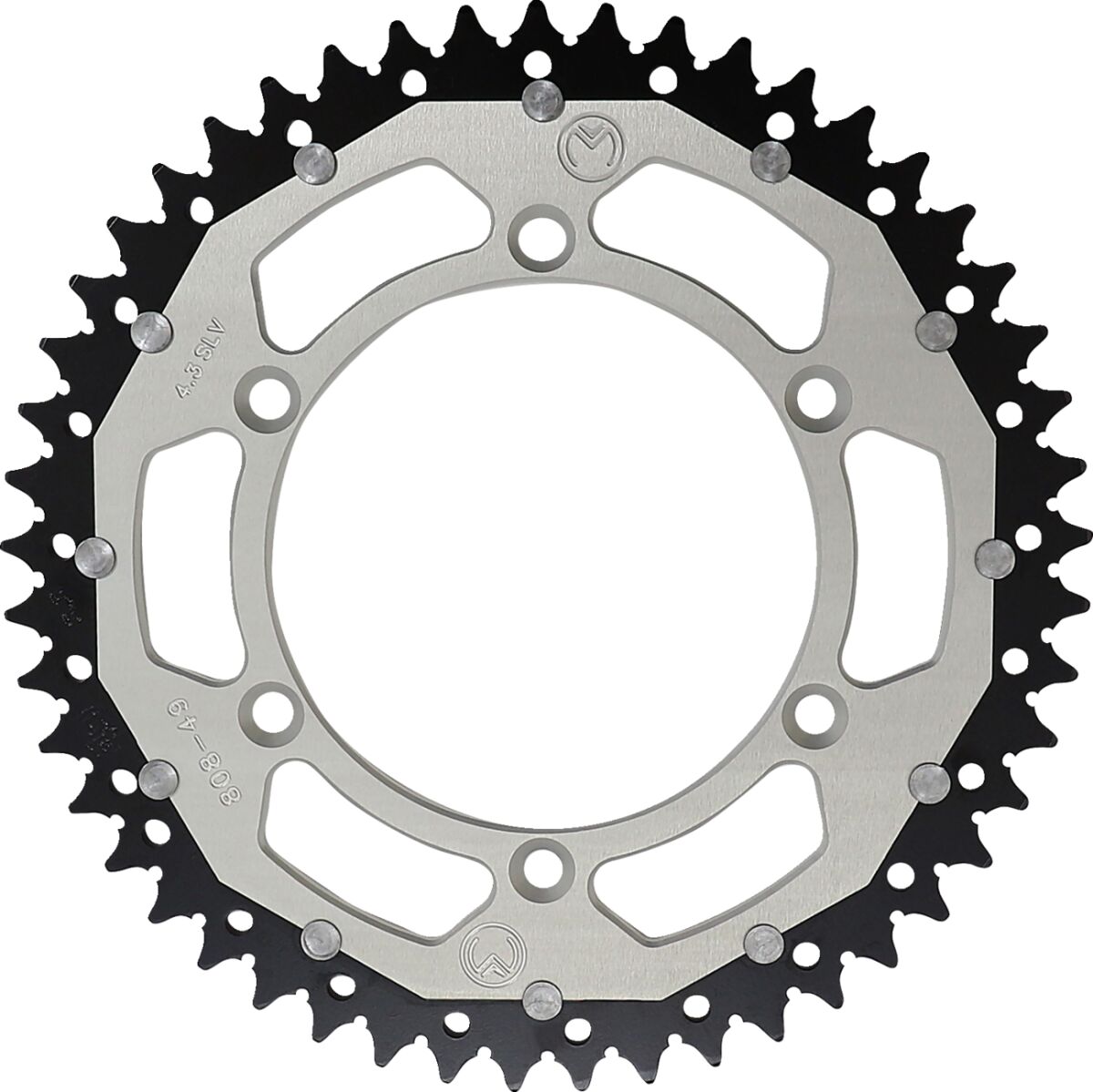 Bakdrev stål 520, 49T — Moose Offroad Hard-Parts 1210-808-49-11X