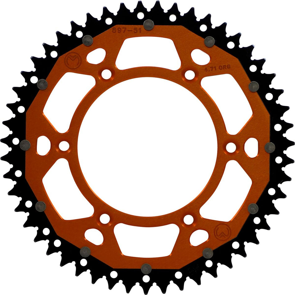 Bakdrev stål 520, 51T — Moose Offroad Hard-Parts 1210-897-51-14X