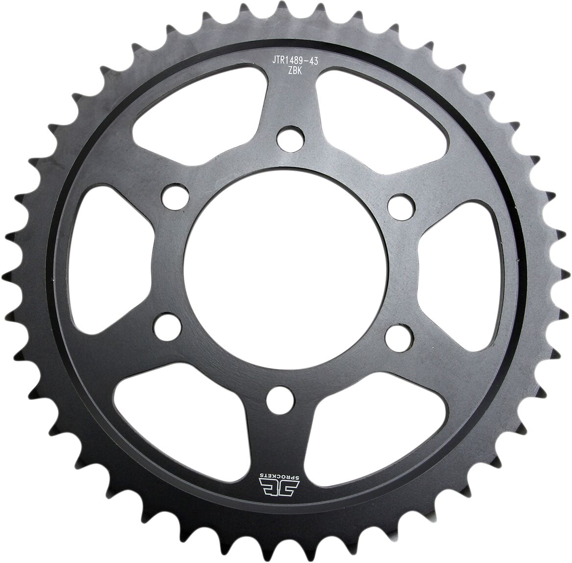 Bakdrev stål 525, 43T til Kawasaki — JT Sprockets JTR1489.43ZBK